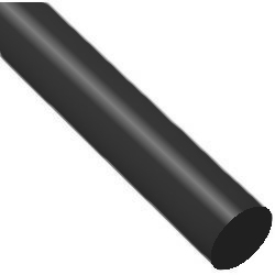 Silon PA6 tyče černé 55/1000